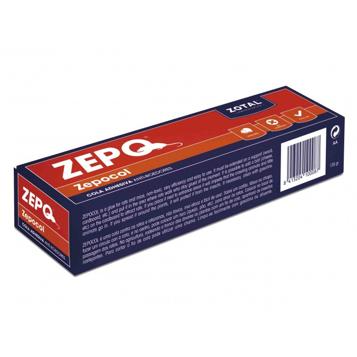 Cola 135gr para Captura de Ratos e...