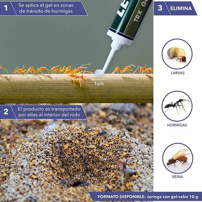 Gel anti-formigas 10gr jardim e casa ZT