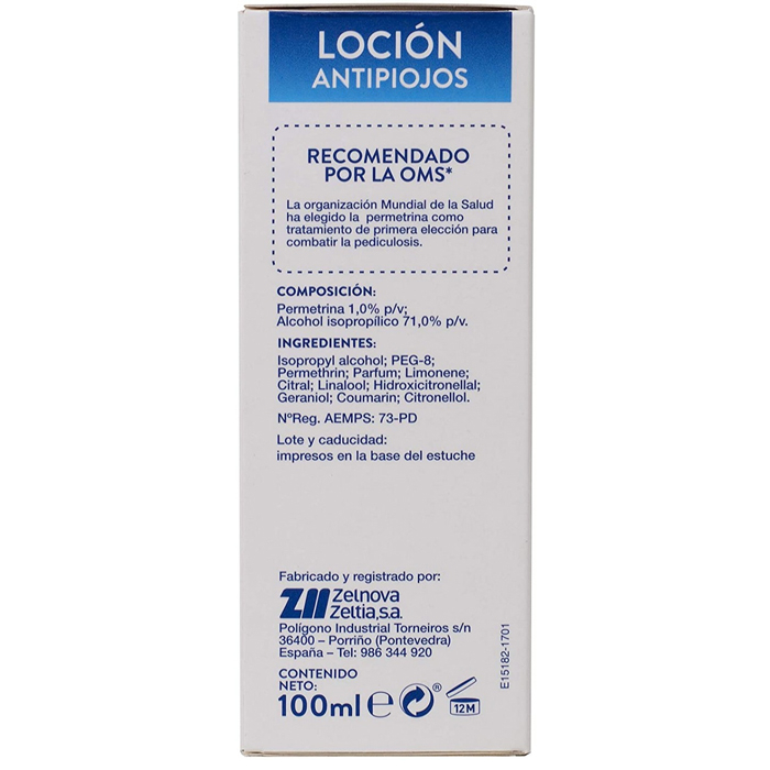 Loção antipiolhos 100ml ZZ