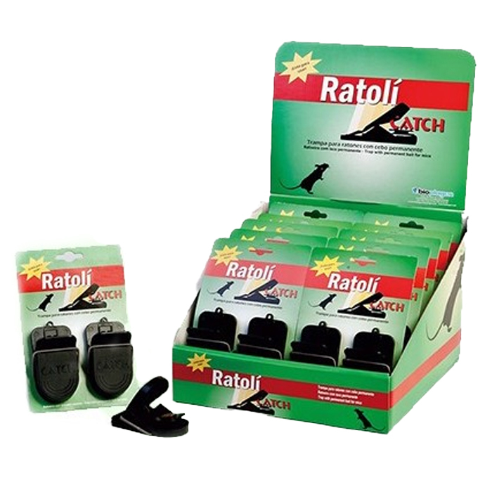 Ratoeira com Isco para Ratos 2uds Bio