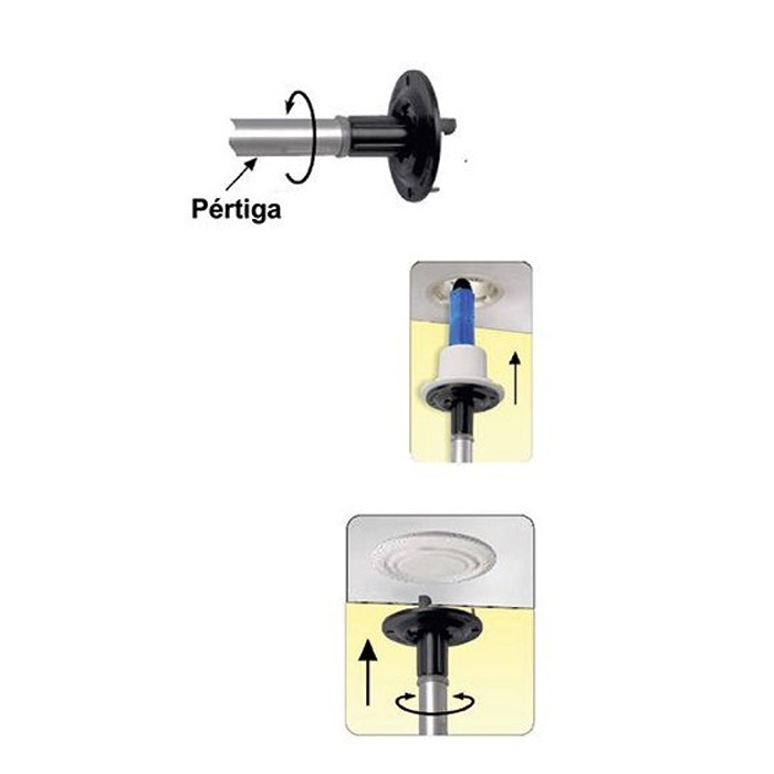 Recarga de Porta-Isco para Tectos e Paredes