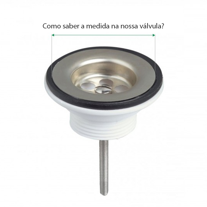Anti-baratas para drenos conjunto de 63mm e 70mm