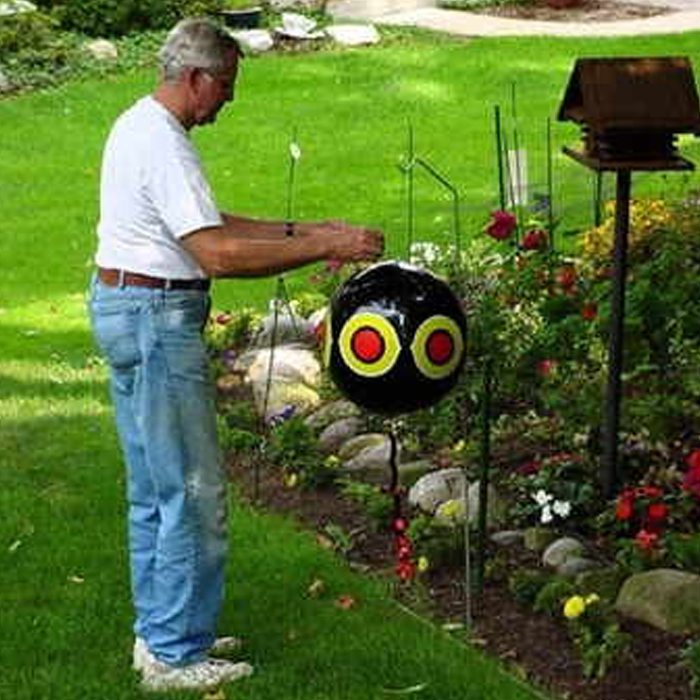 Globo espanta-pássaros