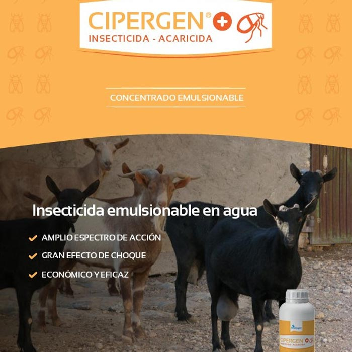 Inseticida para Moscas, Pulgas e Carraças, Cipermetrina 9,3% Concentrada 250 ml |
